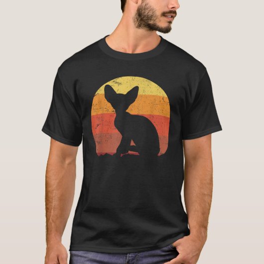 Sphynx-Katze T-Shirt (Vorderseite)