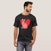 Sphynx-Katze T-Shirt (Vorne ganz)