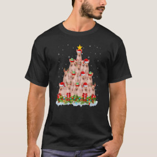 Sphynx-Katze Weihnachtsbaum Santa Weihnachten Sph T-Shirt