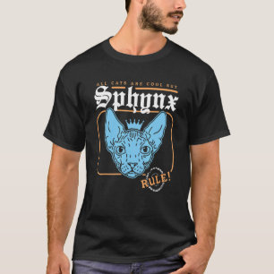 Sphynx Katzen Haarlose Katzenbesitzer Sphynx T-Shirt