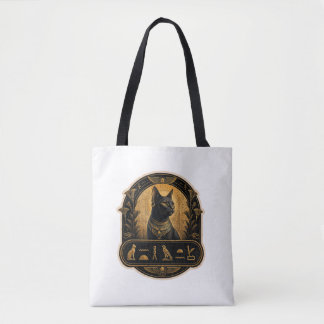 Sphynx-Katzen-Leinen-Tasche Ägyptische Ästhetik Tasche