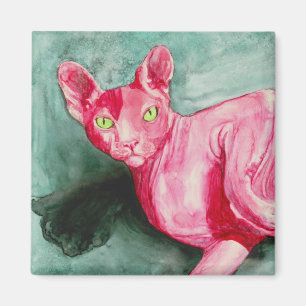 Sphynx Katzen-Magnet Magnet
