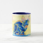 Sphynx Katzen-Tasse Tasse (Zentrum)