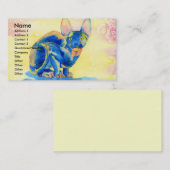 Sphynx Katzen-Visitenkarten Visitenkarte (Vorne/Hinten)