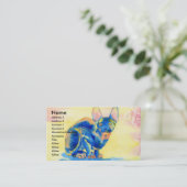 Sphynx Katzen-Visitenkarten Visitenkarte (Stehend Vorderseite)