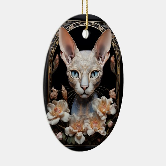 Sphynx Keramik Ornament (Rechts)