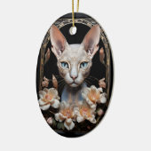 Sphynx Keramik Ornament (Links)