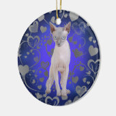 Sphynx Keramik Ornament (Links)
