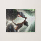 Sphynx Kissing Mermaid Puzzle (Horizontal)