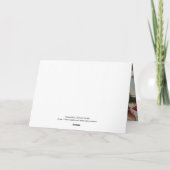 Sphynx Kittens Weihnachtskarte Dankeskarte (Rückseite)