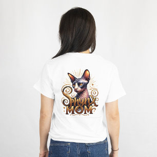 Sphynx Mama Cat Lover Women's Fashion T - Shirt