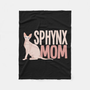 Sphynx-Mama Katzenschwanz Sphinx Frischkatzenbesit Fleecedecke