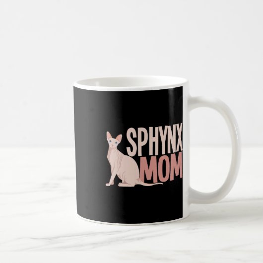 Sphynx-Mama Katzenschwanz Sphinx Frischkatzenbesit Kaffeetasse (Rechts)