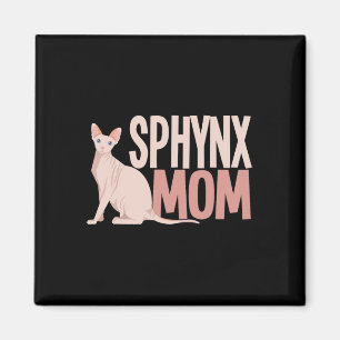 Sphynx-Mama Katzenschwanz Sphinx Frischkatzenbesit Magnet