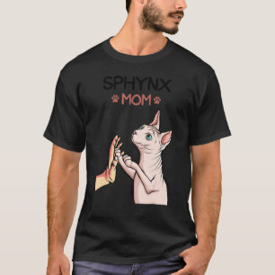 Sphynx-Mama Katzenschwanz Sphinx Frischkatzenbesit T-Shirt
