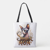 Sphynx Mama Mum Cat Lover Women's Tasche (Rückseite)