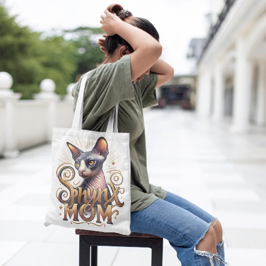 Sphynx Mama Mum Cat Lover Women's Tasche