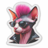 SPHYNX PUNK ROCKER 6 AUFKLEBER (Vorderseite)