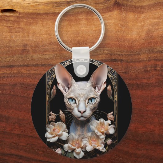 Sphynx Schlüsselanhänger (Vorderseite)