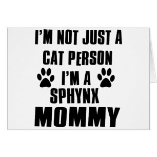 Sphynx Shirts Katzen-Entwurf