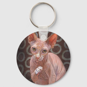 Sphynx Sphinx-Katzen-Jack Schlüsselanhänger
