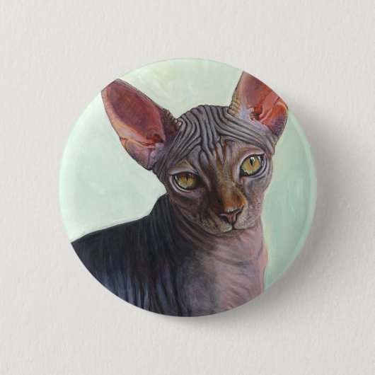 Sphynx Sphinx-Katzen-Katzen Sunitha Button (Vorderseite)