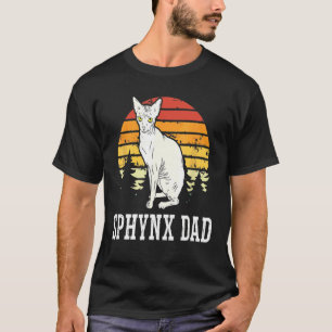 Sphynx Vater Feline Haarlos Katzenbaby T-Shirt