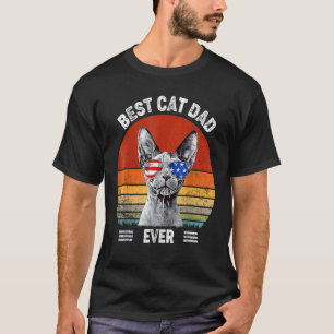 Sphynx-Vater Katze Sphinx Katzenliebhaber Besitzer T-Shirt