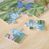 Sphynxkatze mit Blume Spring Puzzle (Seite)