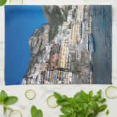 Spiaggia di Positano Marina Grande 2 Geschirrtuch (Gefaltet)