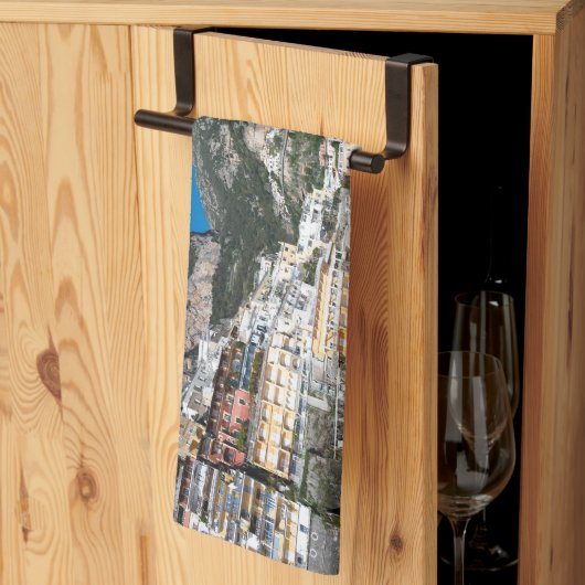 Spiaggia di Positano Marina Grande 2 Geschirrtuch (Drittel gefaltet)