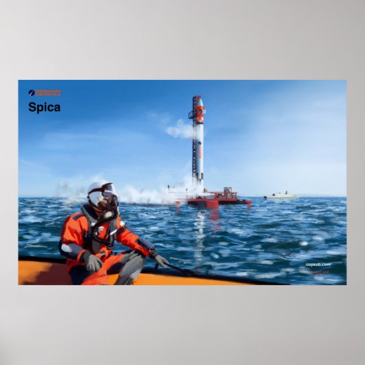 Spica Astronaut Poster (Vorne)