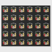 Spice Baby Funny Food Pub Dark BG Geschenkpapier (Flach)