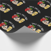 Spice Baby Funny Food Pub Dark BG Geschenkpapier (Ecke)