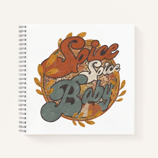 Spice Baby Herbst Journal Notizblock (Vorderseite)
