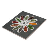 Spice Bloom Kunst Küche Fliese (Seite)