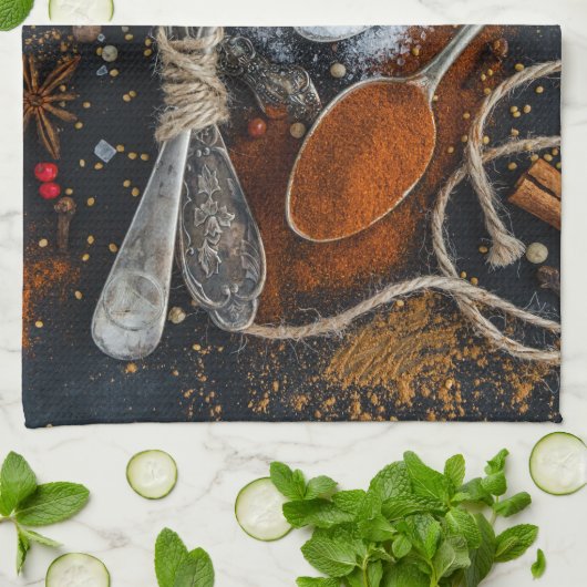 Spice Design Handtuch (Gefaltet)