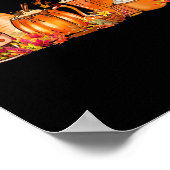 Spice Fall Kaffee Heiße Tee Herbst Ernte Frauen Dr Poster (Ecke)