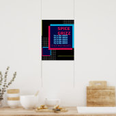 SPICE GRIZZ Grid View Poster (Küche)