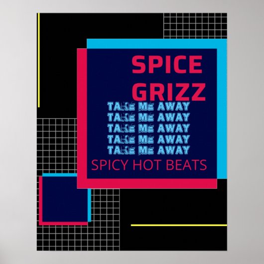 SPICE GRIZZ Grid View Poster (Vorne)