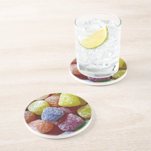 Spice Gumdrops Getränkeuntersetzer (Seite)