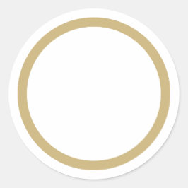 Spice jar Gold Rand Rohling Kennzeichnungskleber Runder Aufkleber