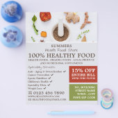 Spice Mix, Health Food Store Advertising Flyer (Einzeln)