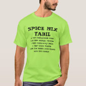 Spice Mix Tabil T-Shirt (Vorderseite)