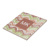 Spice Scribble Zickzack ZigZag Fliese (Seite)