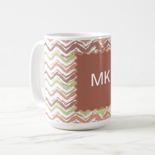 Spice Scribble Zickzack ZigZag Kaffeetasse (Vorderseite Links)