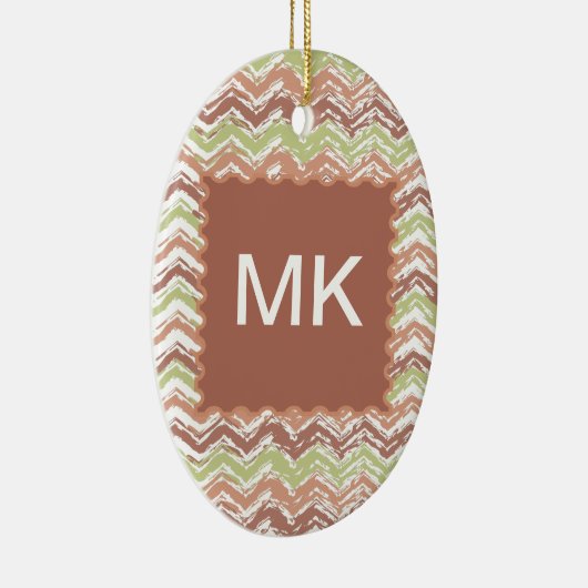 Spice Scribble Zickzack ZigZag Keramikornament (Rechts)