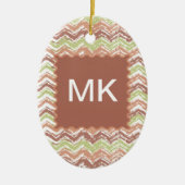 Spice Scribble Zickzack ZigZag Keramikornament (Vorne)