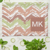 Spice Scribble Zickzack ZigZag Küchentuch (Gefaltet)