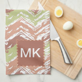 Spice Scribble Zickzack ZigZag Küchentuch (Viertel Falte)